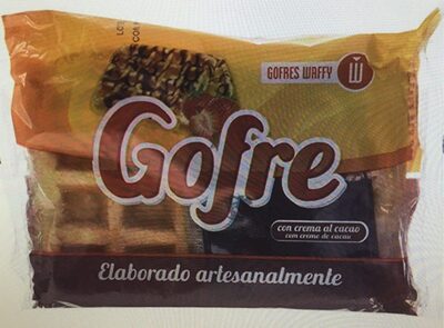 Foto de Gofre con crema de cacao