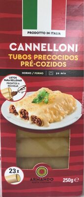 Foto de Cannelloni tubos precocidos