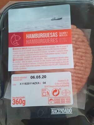 Foto de Hamburguesas salmón y merluza