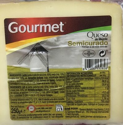 Foto de Queso mezcla semicurado