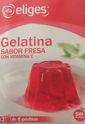 Foto de Gelatina sabor fresa