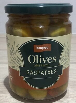 Foto de Olives amb pinyol gaspatxes