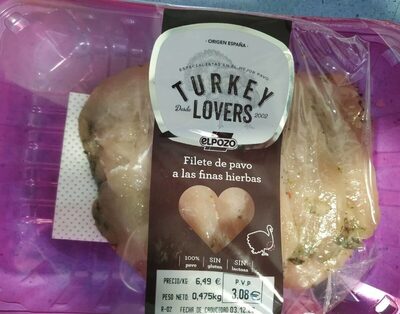 Foto de Filete de pavo a las finas hierbas