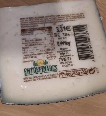 Foto de Queso de mezcla madurado