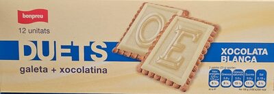 Foto de Duets xocolata blanca