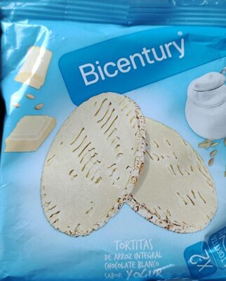 Foto de Tortitas de arroz integral chocolate blanco sabor yogur