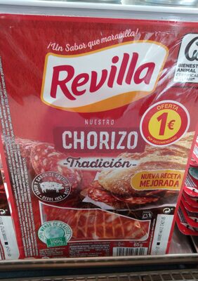 Foto de Chorizo tradición extra lonchas sin gluten