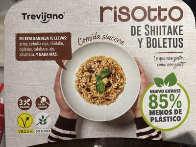 Foto de Risotto de shiitake y boletus