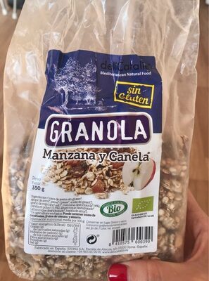 Foto de Granola manzana y canela