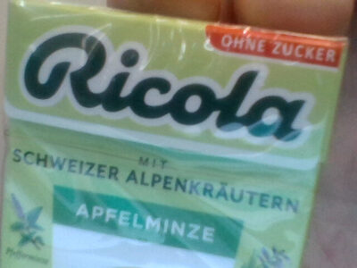 Foto de Ricola Apfelminze zuckerfrei