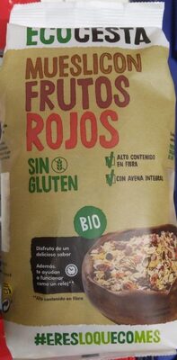 Foto de Muesli con frutos rojos sin gluten