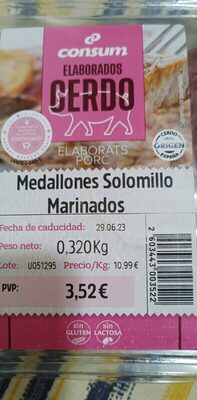 Foto de Medallones Solomillo Marinados