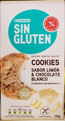 Foto de Cookies sabor limón y chocolate blanco