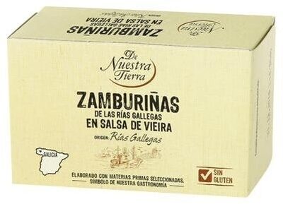 Foto de Zamburiñas en salsa de vieiras