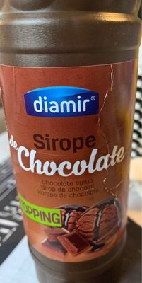 Foto de sirope de chocolate