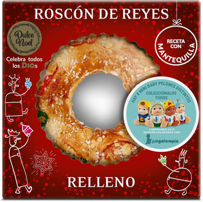 Foto de Roscón de reyes relleno