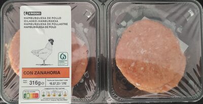 Foto de Burger pollo y zanahoria