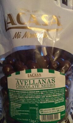 Foto de Avellanas con chocolate negro