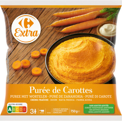 Foto de Purée de Carottes Crème fraîche