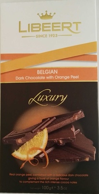 Foto de Belgian dark chocolate with orange peel