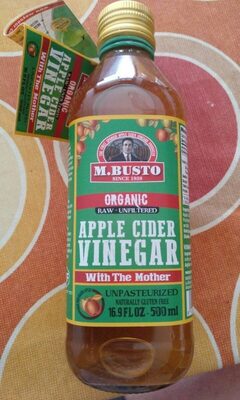 Foto de Vinagre ecológico de sidra de manzana sin filtrar