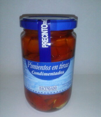 Foto de Pimientos en tiras condimentados