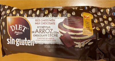 Foto de Tortitas de arroz con chocolate leche