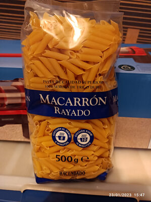 Foto de Macarrón rayado