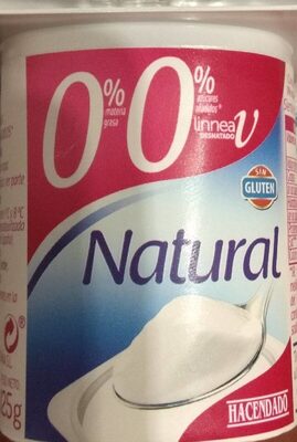 Foto de Yogur natural 0%