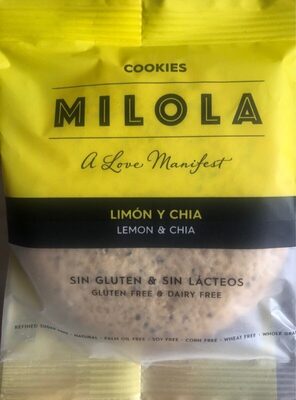 Foto de Cookies limón y chía