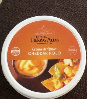 Foto de Crema de queso chedar rojo