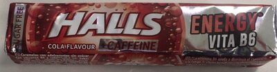 Foto de Halls Cola Flavour + Caffeine