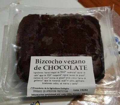 Foto de Bizcocho Vegano de Chocolate