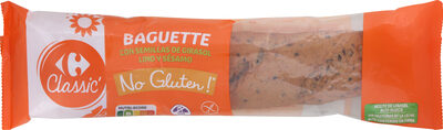 Foto de Baguette con semillas sin gluten
