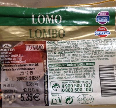 Foto de Lomo