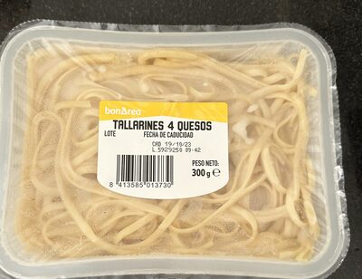 Foto de Pasta Tallarines 4 quesos