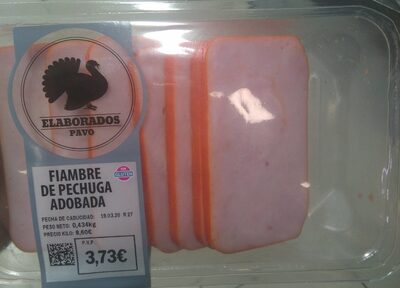 Foto de Fiambre de pechuga de pavo adobada