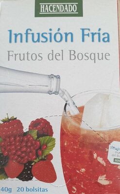 Foto de Infusión fría frutos del bosque