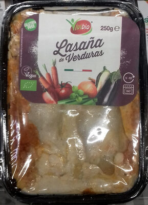Foto de Lasaña de verduras ecológica y sin gluten
