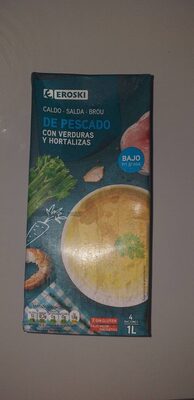 Foto de Caldo de pescado con verduras y hortalizas