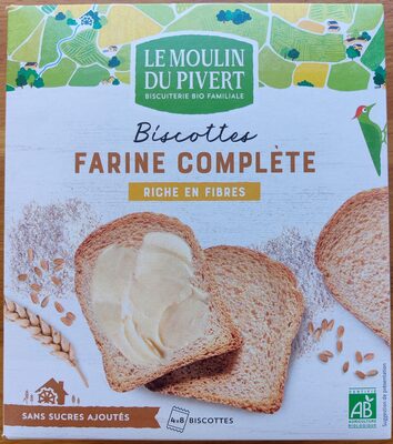 Foto de Biscottes à la farine complète