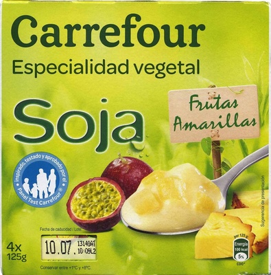 Foto de Especialidad Vegetal SOJA Frutas Amarillas