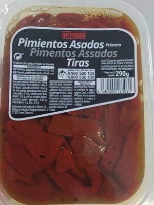 Foto de Pimientos Asados Tiras