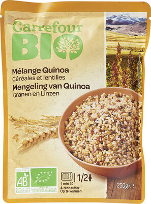 Foto de Mélange Quinoa Céréales Lentilles