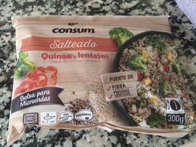 Foto de Salteado quinoa y lentejas