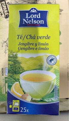 Foto de Té verde con jengibre y limón