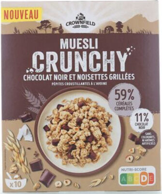 Foto de Muesli Crunchy chocolat noir et noisettes grillées