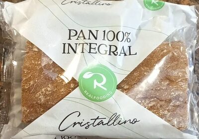 Foto de Pan de cristal Realfooding integral 100