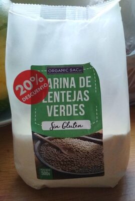 Foto de Harina de lentejas verdes