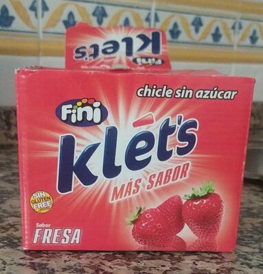 Foto de Chicles Fini Klét's Fresa